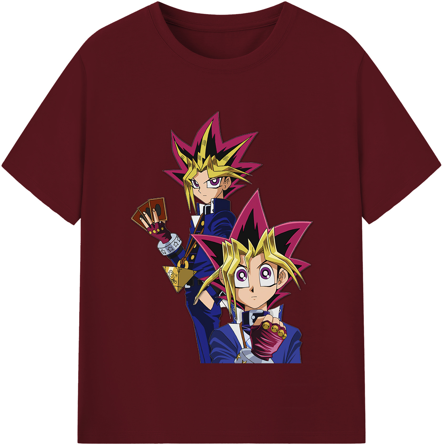 （画像用） 遊☆戯☆王 Yu-Gi-Oh! 綿100％半袖Tシャツ（フロントプリント）